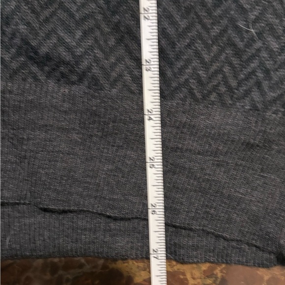 Vintage Croft & Barrow Dark Gray Long Sleeve Polo Shirt - Picture 9 of 9